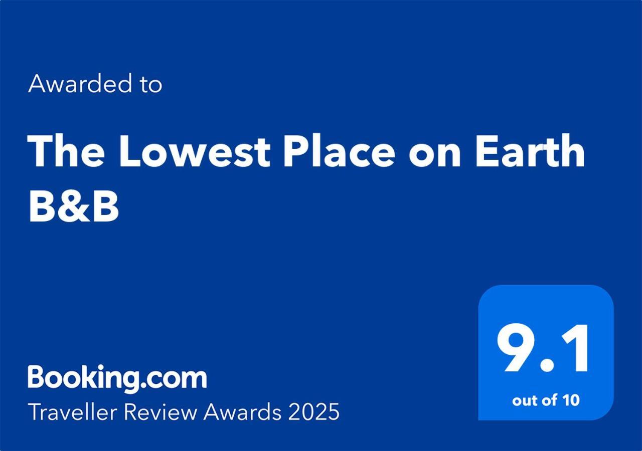 The Lowest Place On Earth B&B Neot HaKikar Екстер'єр фото